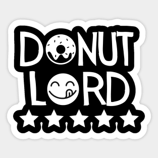 Donut lord Sticker